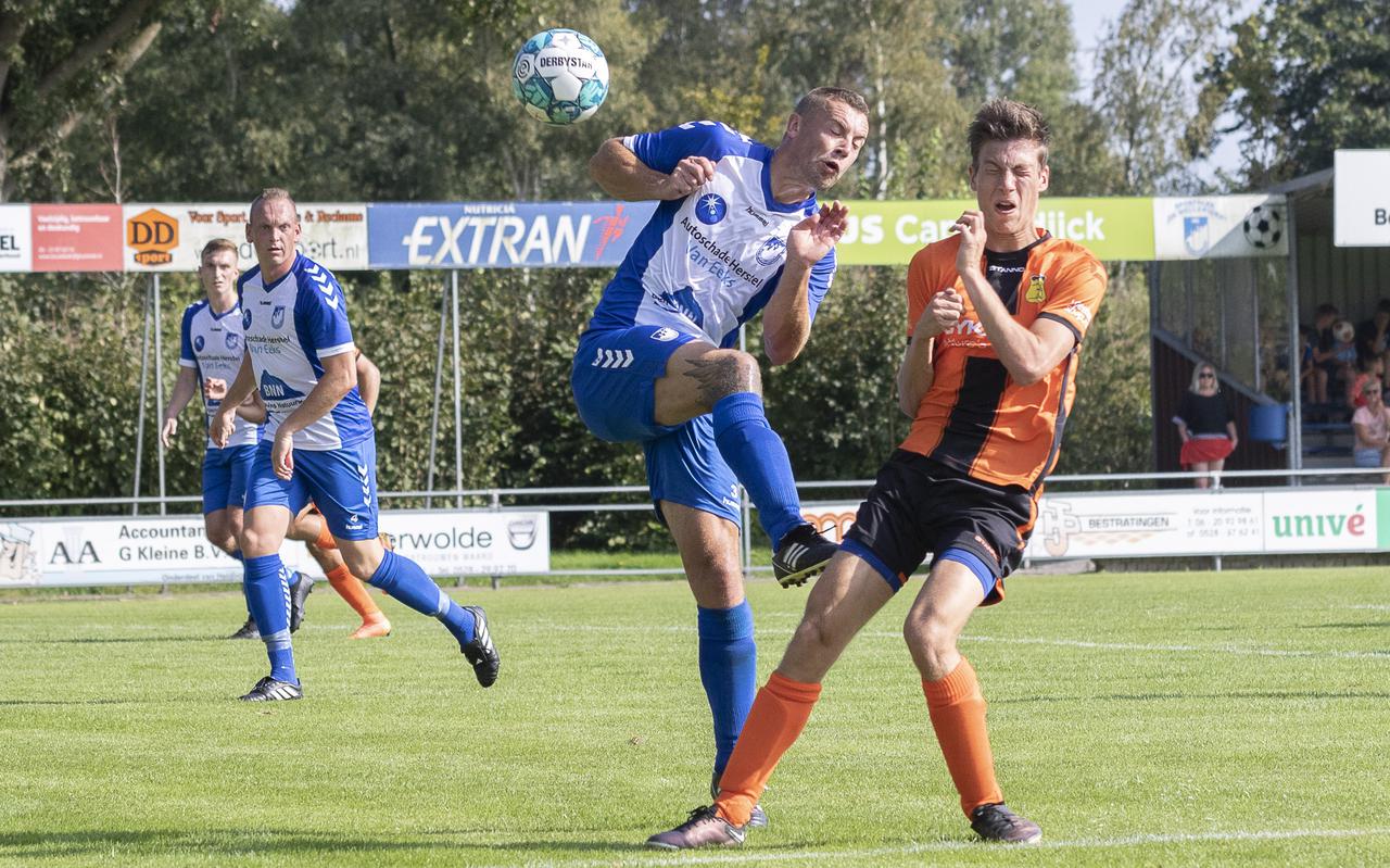 NOORDSCHESCHUT UITGEBEKERD NA RUIME NEDERLAAG TEGEN OLDE VESTE ‘54