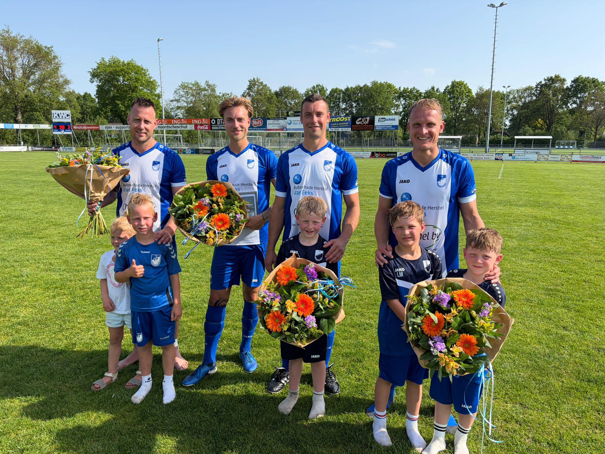 AFSCHEID MET DOELPUNTENFESTIJN