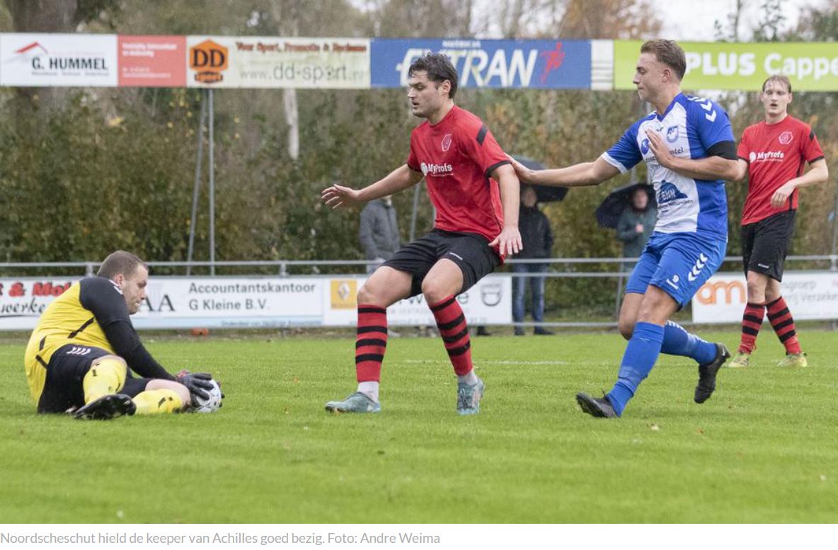 NOORDSCHESCHUT HEER EN MEESTER TEGEN ACHILLES 1894