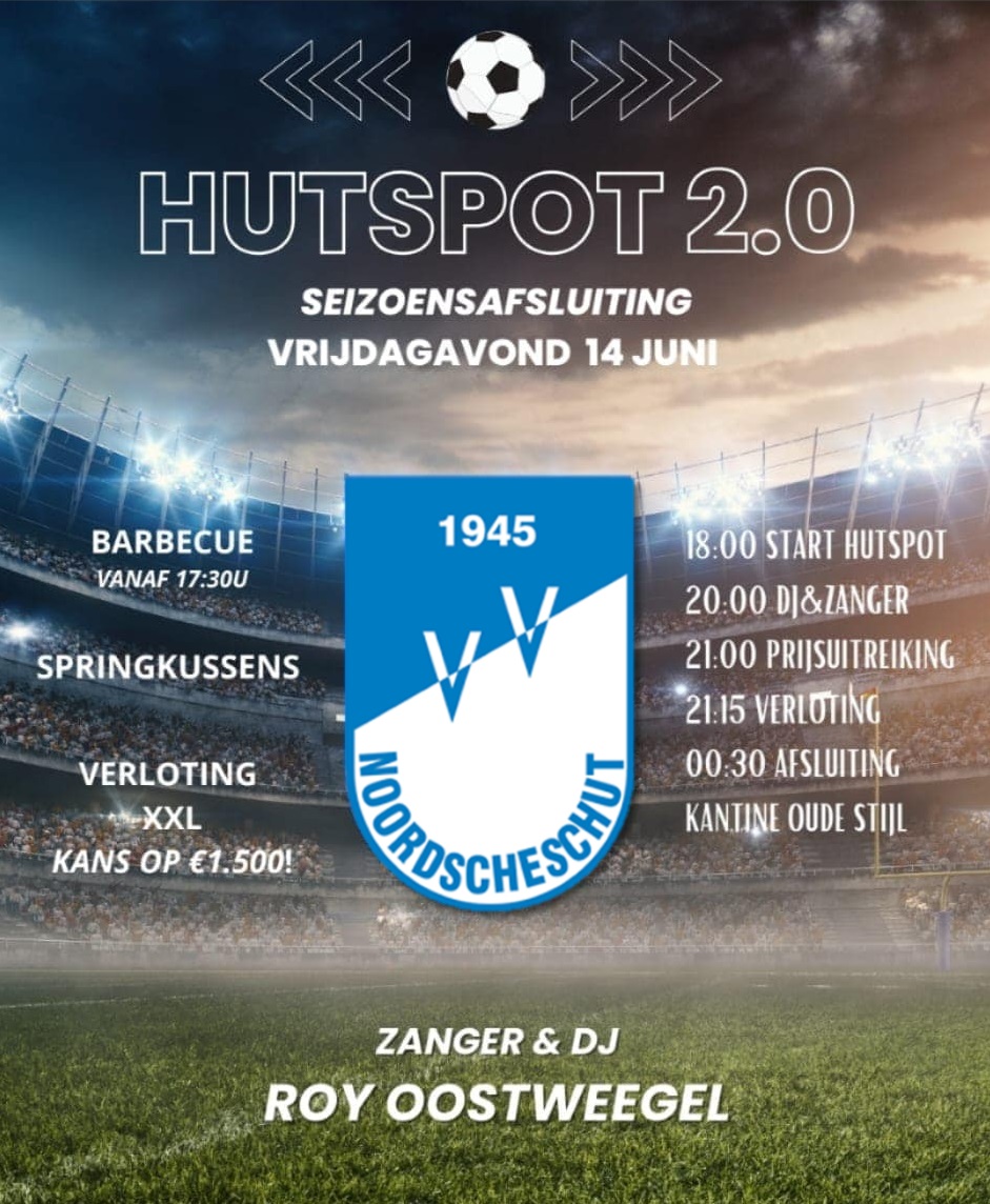 INDELING HUTSPOTTOERNOOI 2.0